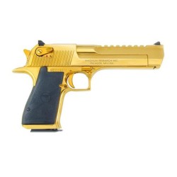 BLEMISHED Magnum Research Desert Eagle Mark XIX Handgun .357 Magnum 9rd Magazine 6" Barrel Titanium Gold BLEMISHED Magnum Research Desert Eagle Mark XIX Handgun .357 Magnum 9rd Magazine 6" Barrel Titanium Gold