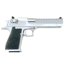 Magnum Research Desert Eagle Mark XIX Polished Chrome Handgun .44 Rem Mag 7rd Magazines(1) 6" Barrel - BLEMISHED