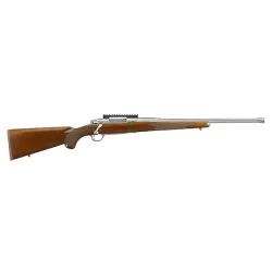RUGER HAWKEYE HUNTER 6.5CM 22" STS THRDED BBL, AMERICAN WALNUT 4RD