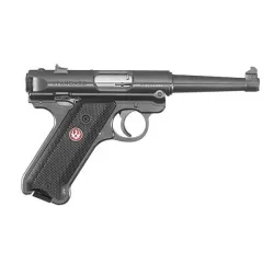 RUGER MRK IV STD 22LR 4.75" BLUED BLK GRP FXD SIGHT